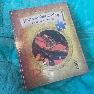 NEW Parisian Shoe Shop Perspective Puzzles 1000 Piece Jigsaw Puzzle New Sealed